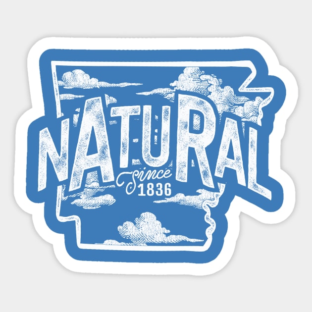 nAtuRal State Clouds Sticker by rt-shirts